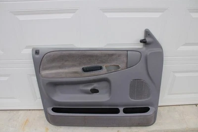 98-01 Dodge Ram - Quad Cab Interior Front Driver Door Panel OEM LH - Image 1 of 4