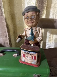 VINTAGE Charlie Weaver BARTENDER Battery Powered TOY Rare ! Rosko 1962 See Pics - Picture 1 of 12