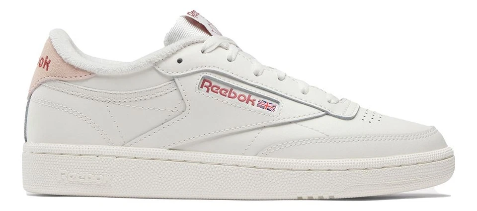 Reebok женщин клуб C 85 [мел/мел/pospin] модные кеды - 100033089 - Изображение 1 из 4