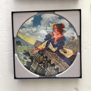 The Canterbury Tales Plate Collection ~ EL CUENTO DE FRANKLIN ~ #1765A - Imagen 1 de 4