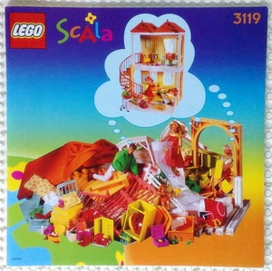 Lego® Bauanleitung für Scala Sunshine Home 3119 Neu - Bild 1 von 1