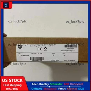 New Factory Sealed AB 1756-M02AE SER A ControlLogix 2-Axis Encoder 1756M02AE - Picture 1 of 3