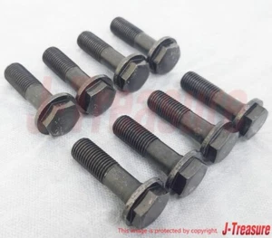 TOYOTA HILUX KUN## 2004-2012 Genuine flywheel bolt 90105-13010 x8 Set OEM - Picture 1 of 14