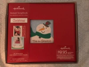 Hallmark Instant Scrapbook Red Christmas 20 Pages Designed Embellished NEW - Picture 1 of 1