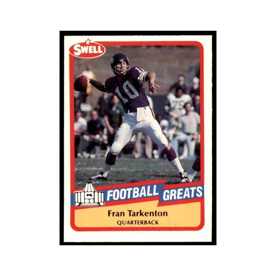 1989 CMC Swell Fran Tarkenton Football Cards #138 - Image 1 of 3