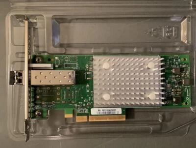QLE2690-SR-CK QLOGIC/MARVELL 16GB FC SINGLE PORT PCIE 3.0 X1 SFP HBA - Image 1 of 2