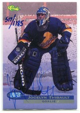 1995 Images Autographs 6a Jocelyn Thibault Auto 517/1185