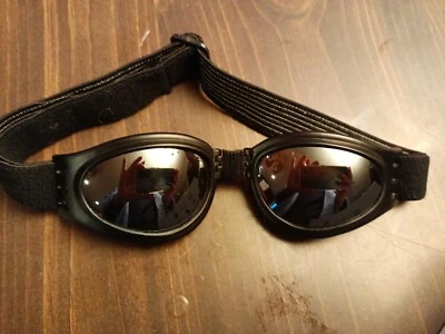 Motorcycle/Paint Ball Foam Padded Goggles Foldable Sunglasses - Image 1 of 3