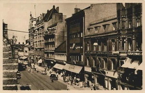 Suecia Malmö Södergatan Vintage RPPC B88 - Imagen 1 de 2