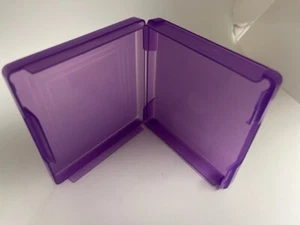 50 NEW TOP QUALITY  5-3.5" DISK CASES, PURPLE ,HOLD 5 FLOPPY DISKETTES, 80156PUR - Picture 1 of 2