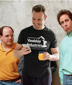VANDELAY INDUSTRIES IMPORTER EXPORTER Seinfeld George lustiges T-Shirt - Bild 1 von 17