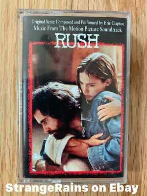  RUSH Music from the Motion Picture Soundtrack Cassette Tape 1992 Eric Clapton - Image 1 of 4