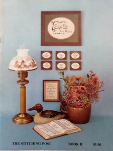 Stitching Post Counted Cross Stitch Book 1 Bible Verses Religious Sayings Border - Picture 1 of 8