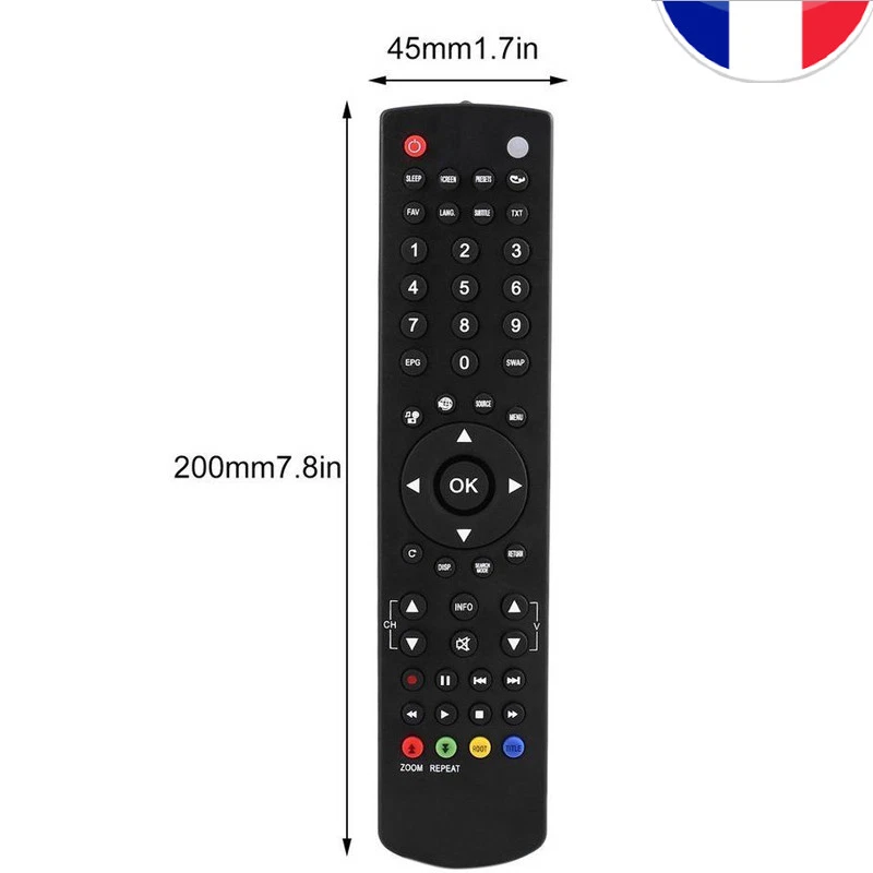 *Nouveau* Authentique RC1910 TECHWOOD Télécommande VL32HD1101 tv tele remote - Photo 1/2