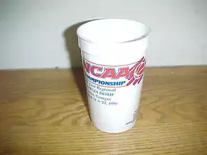 1996 NCAA East Regional Basketball Collector's Cup Georgetown UMass - Picture 1 of 1