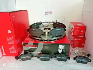 KIT DISCHI+PATTINI FRENO ANT/POST. BREMBO FOR FIAT BRAVO II(198) 1.6DMJT KW77 - Picture 1 of 9