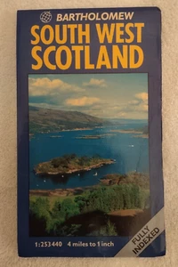 Bartholomew South West Scotland Map - Picture 1 of 3