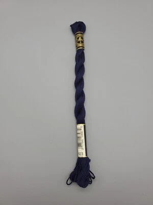 DMC Perle Cotton Skein Size 5 27.3yd 823 Needlepoint Embroidery, Crewel - Image 1 of 4