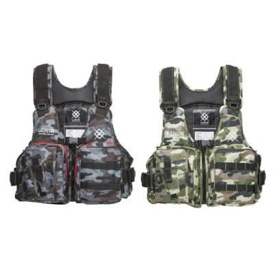 Pro Marine LUKIA Camouflage Floating Game Vest GX WFA551 Wading game Variations - Image 1 of 2