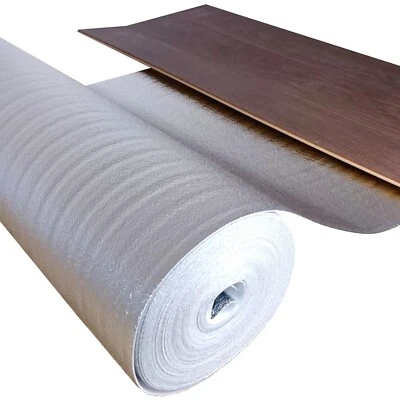 uficell ALU PE isolamento acustico da calpestio spessore 2 mm - per laminato con riscaldamento a pavimento - Immagine 1 di 4