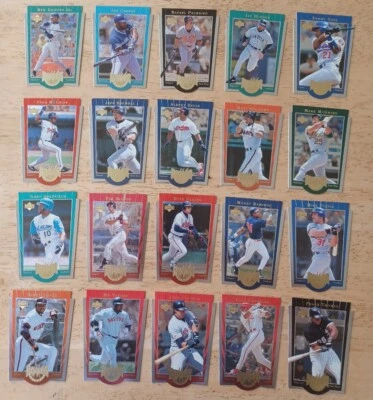 Juego completo de 20 cartas Upper Deck Power Package 1997. Ken Griffey Jr, Frank Thomas Foto 1 de 4