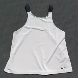 Nike Damen Small Oyster federleichtes Stretch Swing Laufen Tank Top Just Do It - Bild 1 von 3