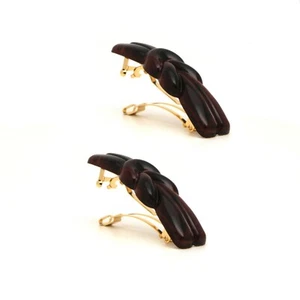 Set Of 2 French Hair Barrette Small Light Weight Durable Hair Accessories M94A - Picture 1 of 9