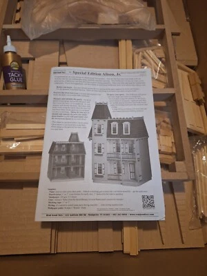 Special Eddition Alison, Jr Dollhouse Kit #SE-JM907 *Open Box, All Piece* - Image 1 of 4