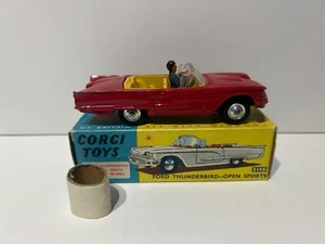 Corgi Toys 215s Ford Thunderbird, Boxed, Original, Rare, Vintage, 1960's - Picture 1 of 15