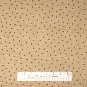 Tela rústica - Cock-a-doodle-doo Denim Beige Lunares - Henry Glass YARD - Imagen 1 de 1