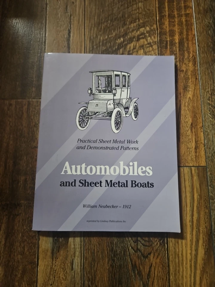Automobiles & Sheet Metal Boats by William Neubecker Book 1912 - Image 1 of 1