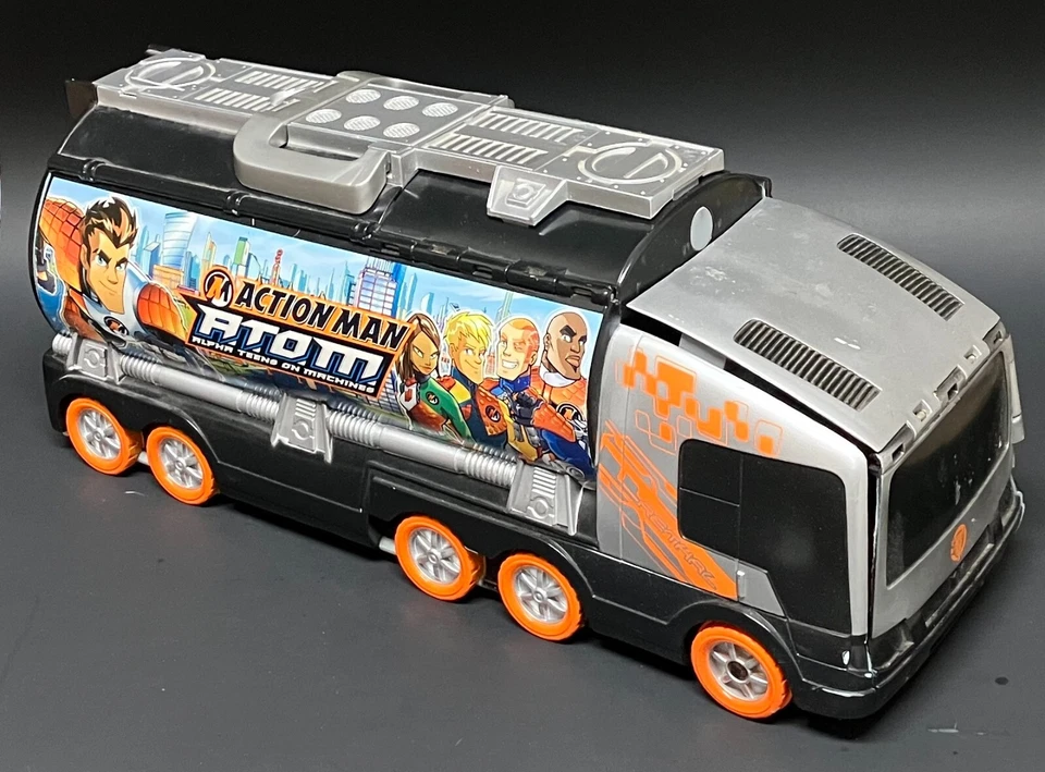 ULTRA RARE (Vintage) Action Man ATOM Alpha Teens Micro Machines Super Stunt City - Image 1 of 4