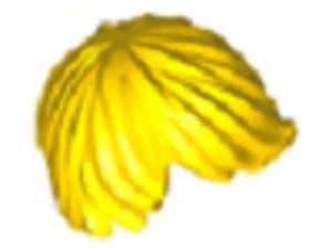 x1 NUEVO Lego Minifigura Cabello Alejado con Parte Lateral Amarillo para NIÑAS - Imagen 1 de 1