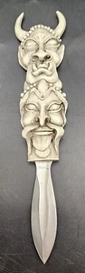 Collectible Tomahawk Cutlery Decorative Devil Demon Dagger Knife XL 0503 - Picture 1 of 8