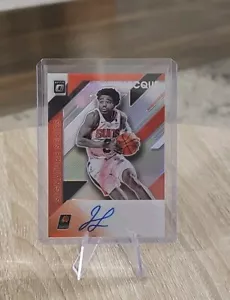 2019-20 Donruss Optic Basketball Jalen Lecque Signature Series Auto SS-JLQ Suns - Picture 1 of 2
