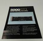 Vintage SAE 5000 Noise Reduction Pamphlet Brochure Booklet Spec Sheet 1970's