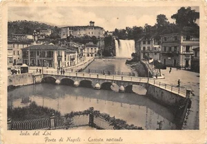 B2423) ISLAND DEL LIRI BRIDGE OF NAPLES VERTICAL WATERFALL FROSINONE - Picture 1 of 2