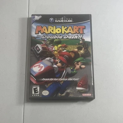 Mario Kart: Double Dash!! (Nintendo GameCube, 2003) Complete CIB w/ Manual - Image 1 of 4