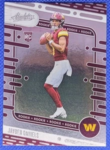 2024 Panini Absolute JAYDEN DANIELS RC #102 Rookie Washington Commanders - Picture 1 of 2