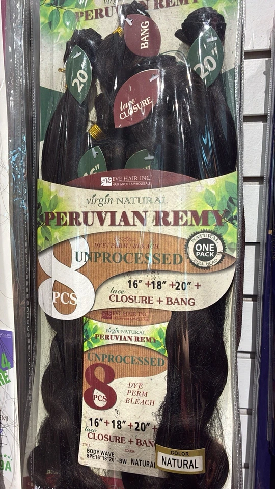 Cabello virgen peruano Foto 1 de 1