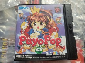 Puyo Pop (Puyo Puyo 2) (1999, Sega) Open Box Neo Geo Pocket European Import