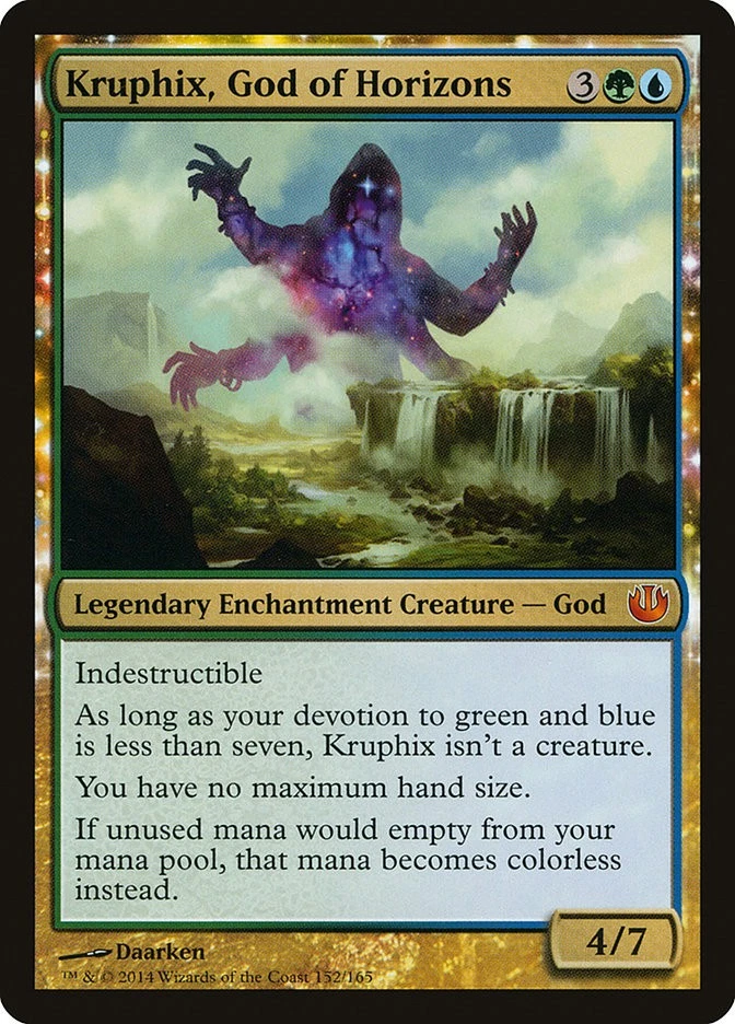 MTG Kruphix, God of Horizons  - Journey into Nyx #152 - Image 1 of 1