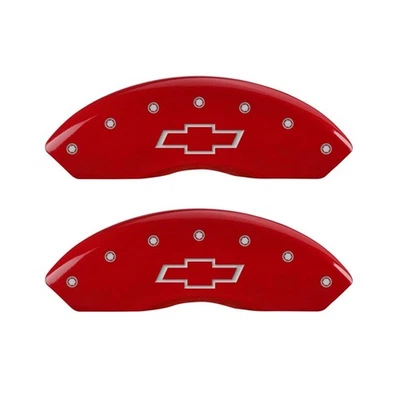 Cubiertas de pinza MGP 14235SBOWRD para Chevrolet Colorado 2015-2017, acabado rojo Foto 1 de 4