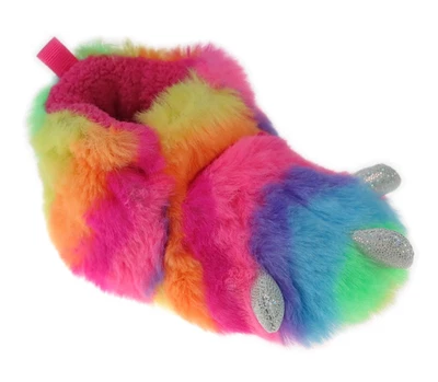 Zapatillas arco iris infantil con pie de garra para niña Wonder Nation | Talla Foto 1 de 4