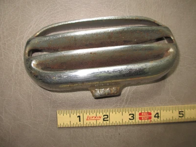 Piezas de estufa de colección estufa de madera de cuña original fundición pesada estufa ovalada ventilación superior Foto 1 de 4