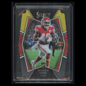 Derrick Gore Rookie #184 2021 Panini Select Premier Level Kansas City Chiefs NFL - Imagen 1 de 3