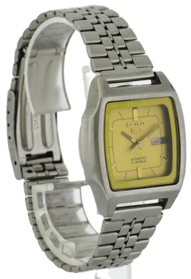 Seiko 5 DayDate Herren- Automatikuhr 37mm Ref. wohl 7009-5882 lauffähig/Bastler - Bild 1 von 4