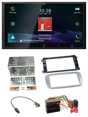 JVC USB Bluetooth 2DIN DAB MP3 Autoradio für Ford Mondeo 2007-2014 S-Max Profi s - Bild 1 von 4