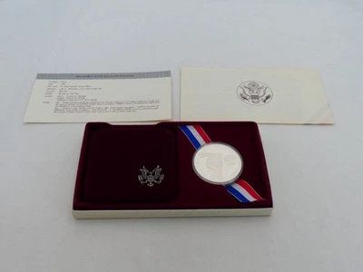 1984 U.S. Proof Olympic Silver Dollar ZH-16 - Image 1 of 4