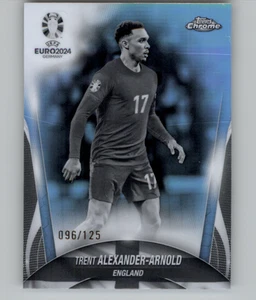Trent Alexander-Arnold 2024 Topps Chrome UEFA Euro Black & White Refractor /125 - Picture 1 of 2